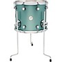 DW Design Series Maple Floor Tom 14 x 12 in. Satin Sage Metallic