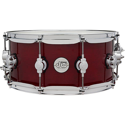 DW Design Series Snare Drum 14 x 6 in. Cherry Stain