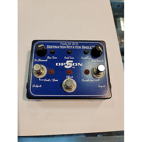 Option 5 Destination Rotation Single Effect Pedal