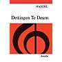 Novello Dettingen Te Deum SATB Composed by George Frideric Handel