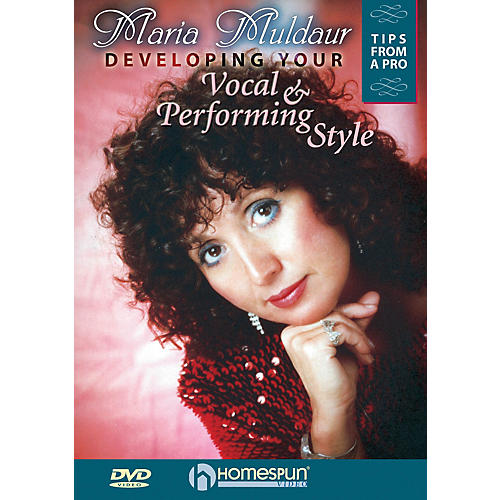 Developing Your Vocal and Performing Style Homespun Tapes Series DVD Performed by Maria Muldaur