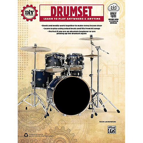 Alfred DiY (Do it Yourself) Drumset Book & Streaming Video