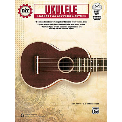Alfred DiY (Do it Yourself) Ukulele Book & Streaming Video