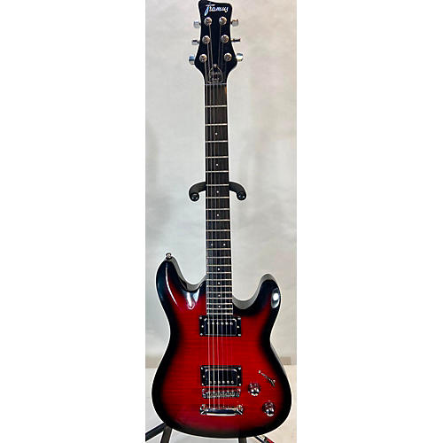 Framus Diablo D Series Solid Body Electric Guitar Crimson Red Burst