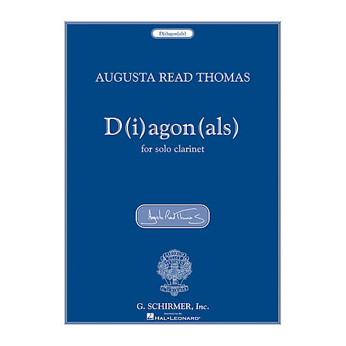G. Schirmer D(i)agon(als) (for Solo Clarinet) Woodwind Solo Series
