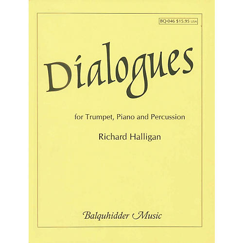 Dialogues for Trumpet, Piano & Percussion Book