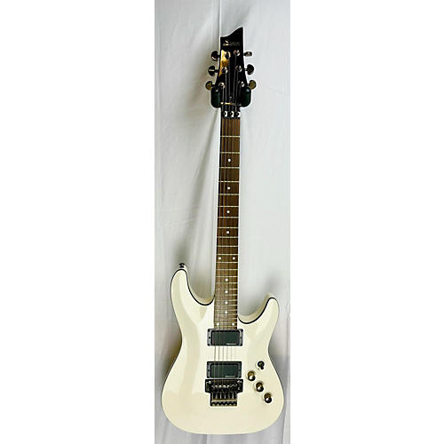 Schecter Guitar Research Diamond Series C-1 FR Solid Body Electric Guitar Pearl White
