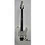Used Schecter Guitar Research Diamond Series PT Fr Solid Body Electric Guitar White
