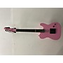 Used Schecter Guitar Research Diamond Series PT Machine Gun Kelly Signature Series Solid Body Electric Guitar Pink