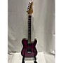 Used Schecter Guitar Research Diamond Series PT PRO Solid Body Electric Guitar Purple
