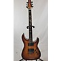Used Schecter Guitar Research Diamond Series PT Solid Body Electric Guitar Trans Orange