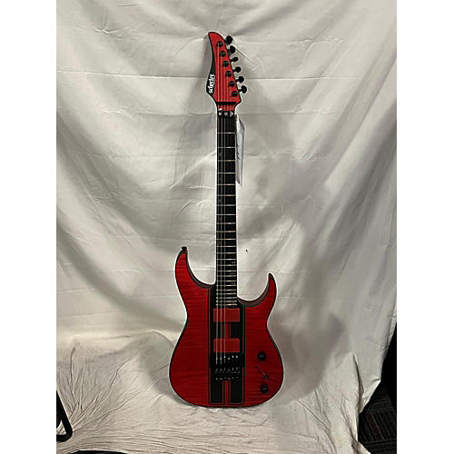 Schecter Guitar Research Diamond Series PT Solid Body Electric Guitar Red