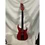 Used Schecter Guitar Research Diamond Series PT Solid Body Electric Guitar Red