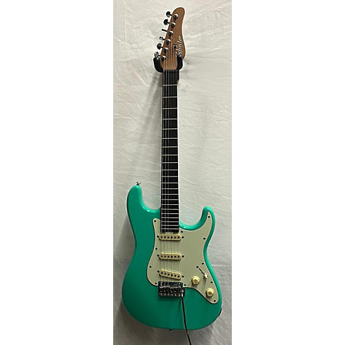 Schecter Guitar Research Diamond Series PT Solid Body Electric Guitar Surf Green