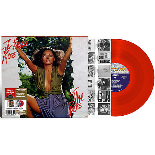 Diana Ross - The Boss - Bright Red Vinyl, Import 2017