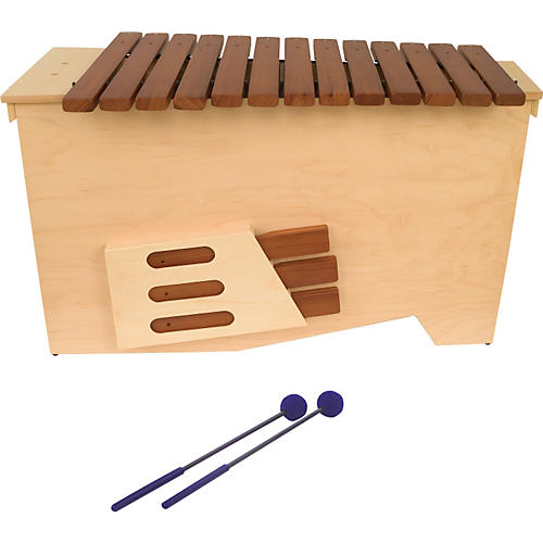 Diatonic Bass Xylophone with Mallets