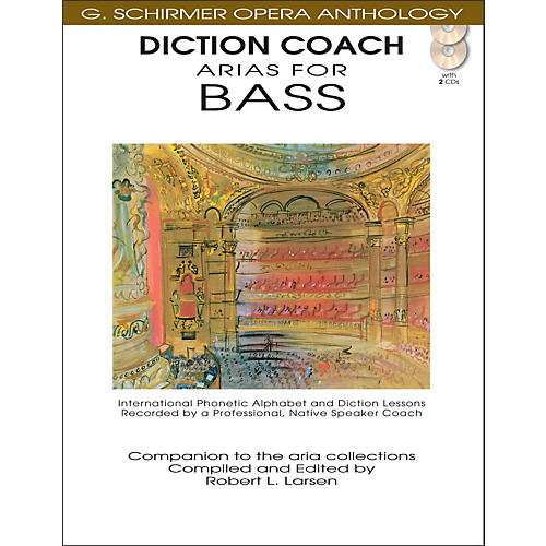 G Schirmer Diction Coach Arias For Bass G Schirmer