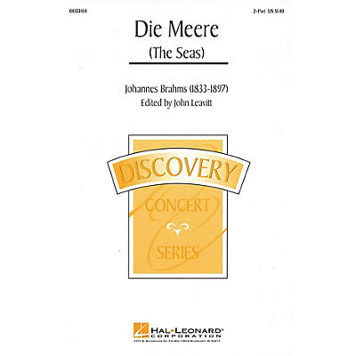 Hal Leonard Die Meere (The Seas) 2-Part arranged by John Leavitt