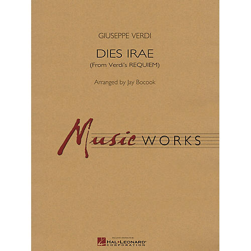 Hal Leonard Dies Irae (From Verdi's Requiem) Concert Band Level 4-6 Arranged by Jay Bocook