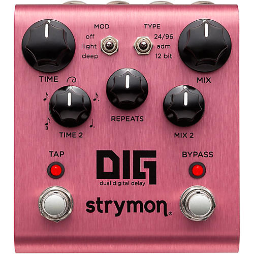 Strymon DIG Dual Digital Delay Effects Pedal Condition 1 - Mint Pink