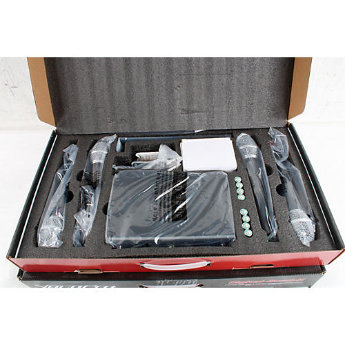 Vocopro Digital-Acapella-8 8-Channel UHF Wireless Handheld Microphone System Condition 3 - Scratch and Dent 902-928 MHz, Black 194744664007
