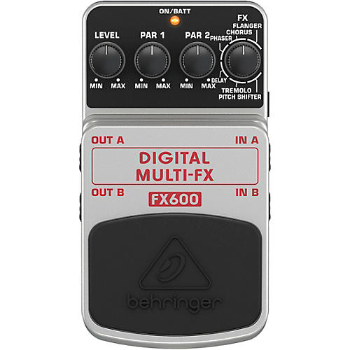 Behringer Digital Multi-FX FX600 Guitar Multi-Effects Pedal Condition 1 - Mint