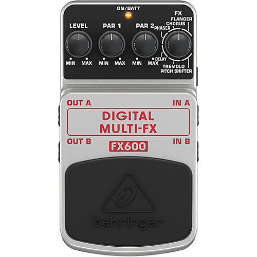 Behringer Digital Multi-FX FX600 Guitar Multi-Effects Pedal