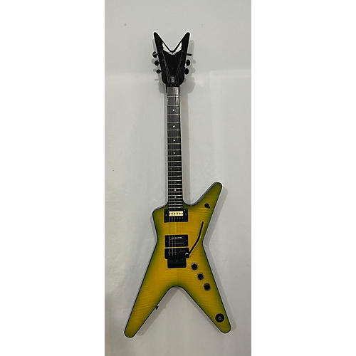 Dean Dime Slime Ml Solid Body Electric Guitar Green
