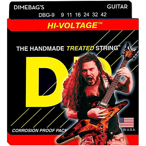 Dimebag Darrell DBG-9 Lite Hi-Voltage Electric Guitar Strings