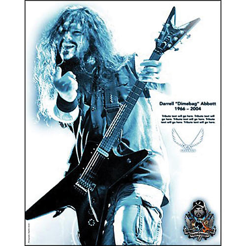 Dimebag He Came To Rock Poster