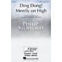 Hal Leonard Ding Dong Merrily on High DOUBLE SATB, A CAPPELLA arranged by Philip Stopford