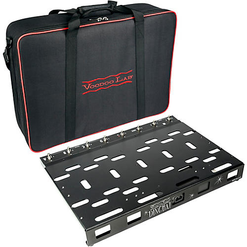 Voodoo Lab Dingbat PX Pedalboard Power Package with 8-Loop Pedal Switcher and Pedal Power 3 PLUS