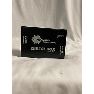 Live Wire Solutions Direct Box Direct Box