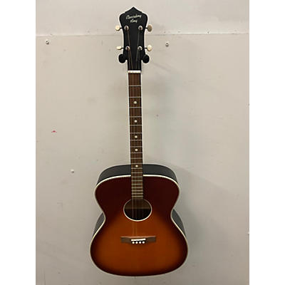Recording King Dirty 30s Series 7 000 4-String Tenor Acoustic Guitar