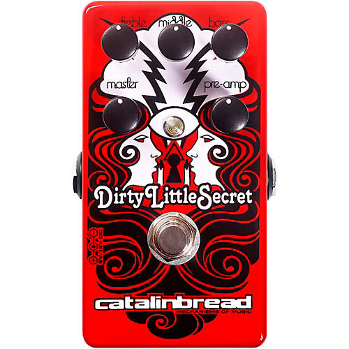 Catalinbread Dirty Little Secret Red Hot-Rodded Marshall Amp Emulation Effects Pedal Condition 2 - Blemished Red 197881248345