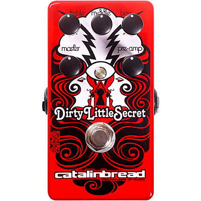 Catalinbread Dirty Little Secret Red Hot-Rodded Marshall Amp Emulation Effects Pedal