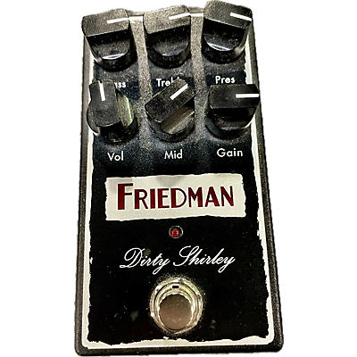 Friedman Dirty Shirley Overdrive Effect Pedal