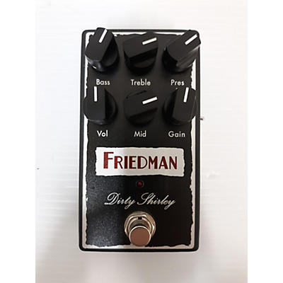 Friedman Dirty Shirley Overdrive Effect Pedal