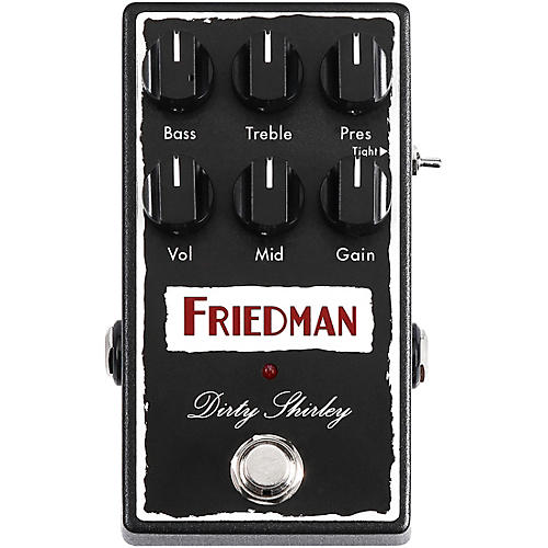 Friedman Dirty Shirley Overdrive Effects Pedal Condition 1 - Mint