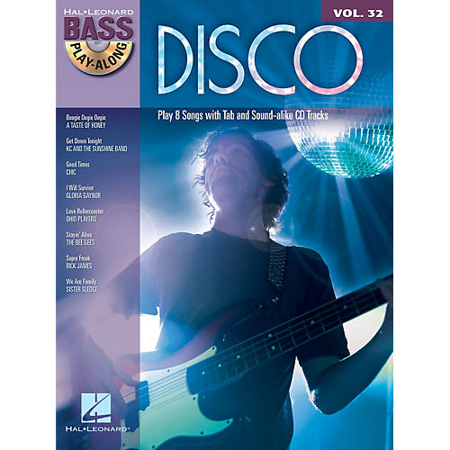 Disco - Bass Play-Along Volume 32 (Book/CD)