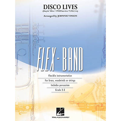 Hal Leonard Disco Lives! Concert Band Level 2-3 Arranged by Johnnie Vinson