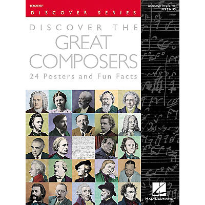 Hal Leonard Discover the Great Composers Posters