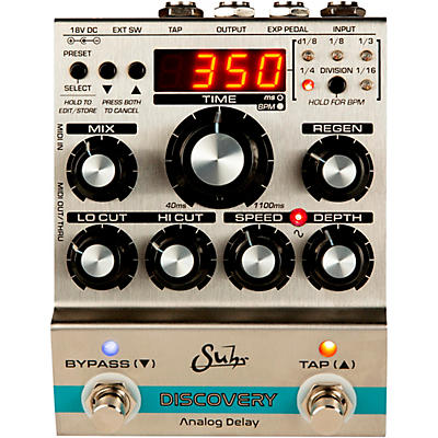Suhr Discovery Analog Delay Effects Pedal