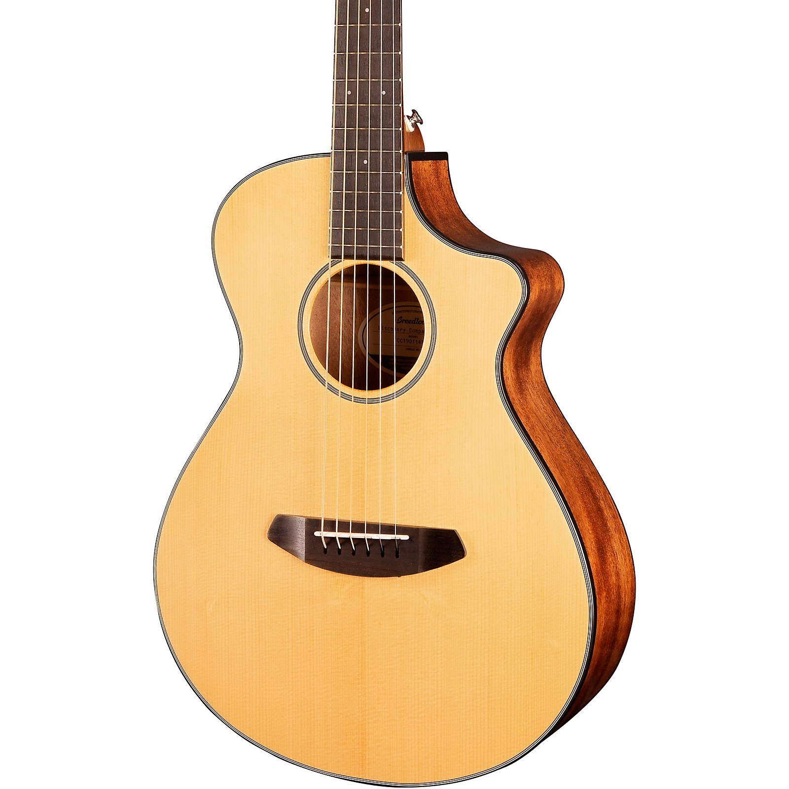 Breedlove Discovery Companion CE AcousticElectric Guitar Gloss Natural