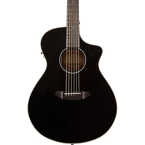 Discovery Concert Black CE Sitka Spruce-Mahogany  Acoustic-Electric Guitar