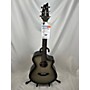 Used Breedlove Discovery Concert Cutaway Acoustic Electric Guitar Black and Silver