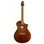 Used Breedlove Discovery Concert Cutaway Acoustic Electric Guitar Walnut