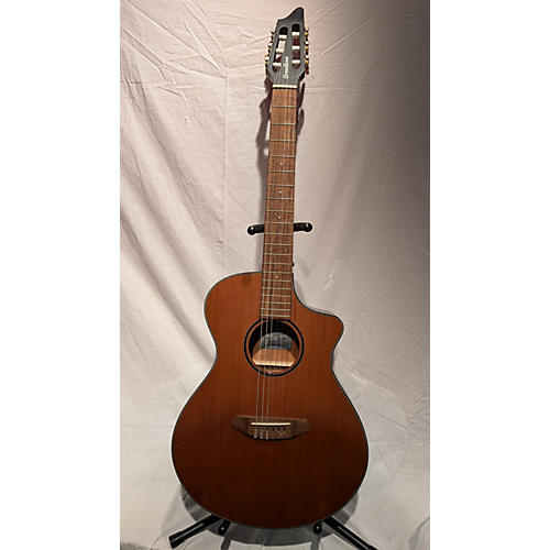 Breedlove Discovery Concert Cutaway NYLON Classical Acoustic Electric Guitar Natural