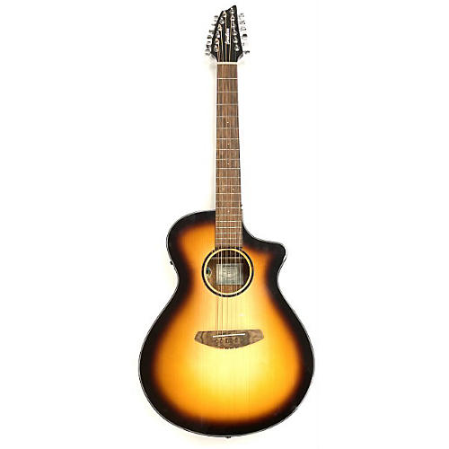 Breedlove Discovery Concert ED 12 STRING 12 String Acoustic Electric Guitar EDGE BURST