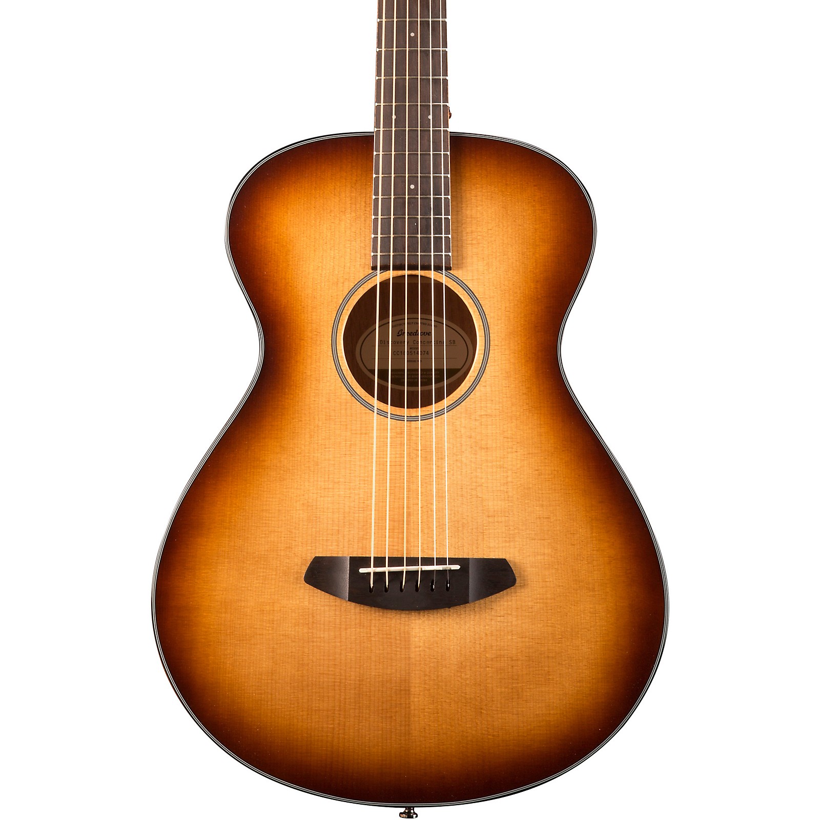 Breedlove Discovery DSCA14SSMA Concertina Acoustic Guitar Whiskey Burst
